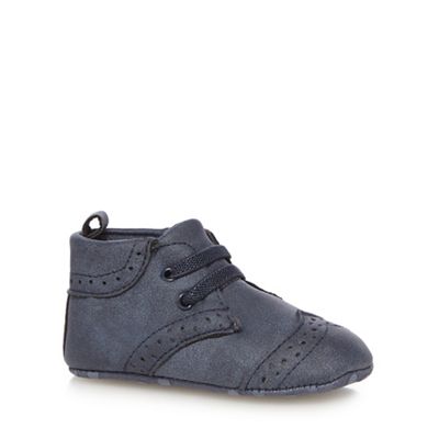 Baby boys' navy shoes